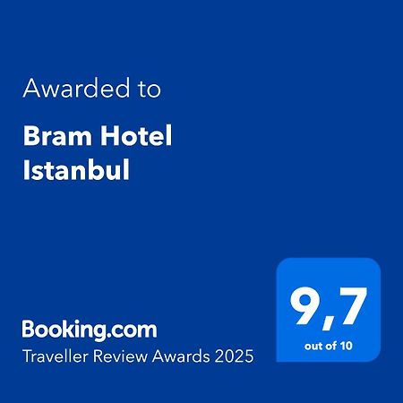 Bram Hotel Istambul Exterior foto